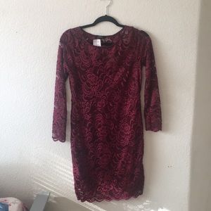 Sweet lady lace bodycon dress